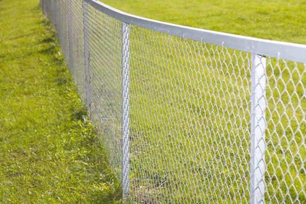 stock image Metallic fence