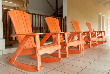 Rocking chairs clipart