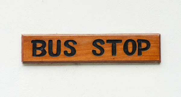 Fermata dell'autobus — Foto Stock