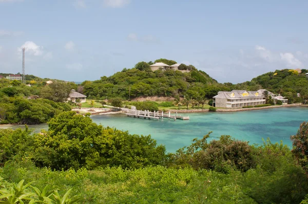 Antigua lang baai — Stockfoto