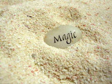 Magic stone clipart