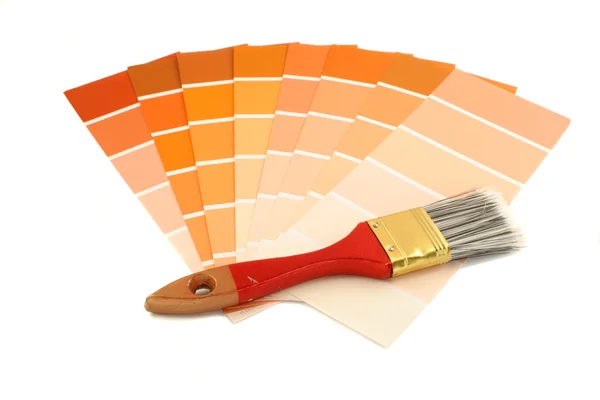 Vzorníky barev — Stock fotografie