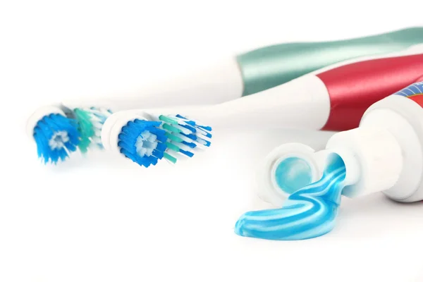 Cepillos de dientes eléctricos — Foto de Stock