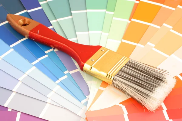 Paint swatches Royalty Free Stock Images