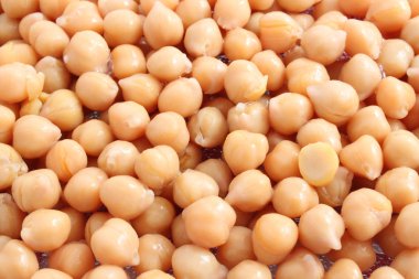 Chick peas closeup clipart