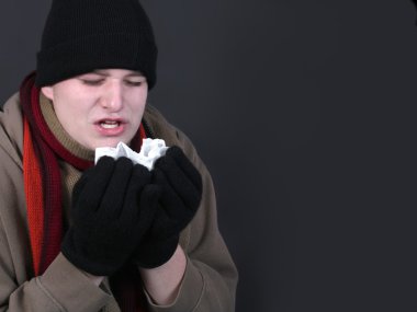 Winter flu clipart