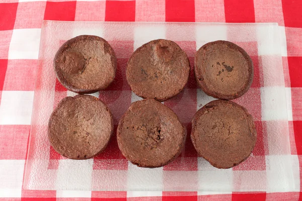 Small brownies — Stock Photo, Image