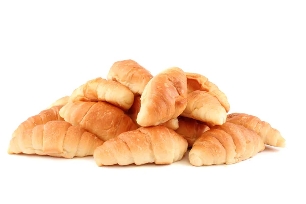 Zlatá croissanty — Stock fotografie