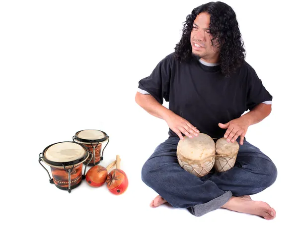 stock image Ethnic drummer
