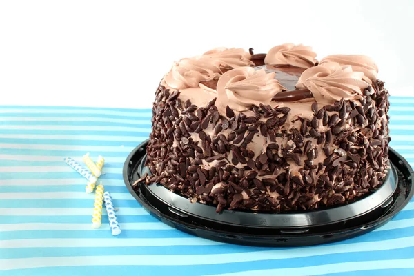 Schokoladenkuchen aus dem Schwarzwald — Stockfoto
