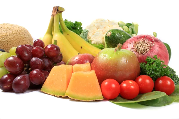 Frutta e verdura sane — Foto Stock