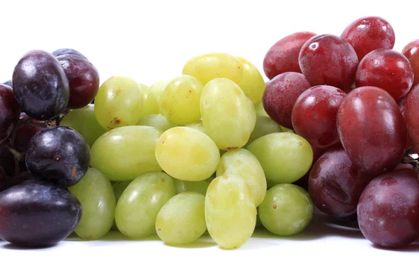 Tres tipos diferentes de uvas —  Fotos de Stock