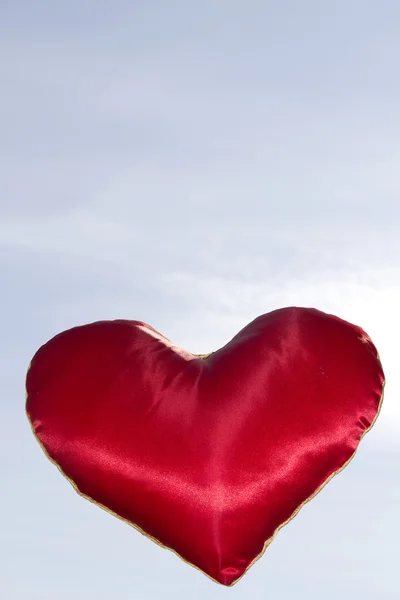 Kissen Symbol Herz — Stockfoto