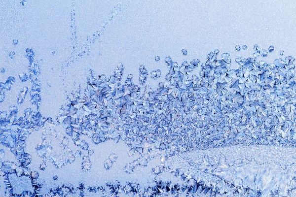 Glace d'eau en verre gelée — Photo