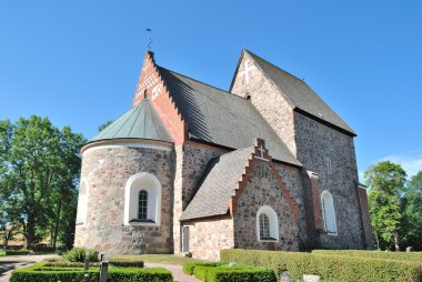 İsveç. eski kilise uppsala