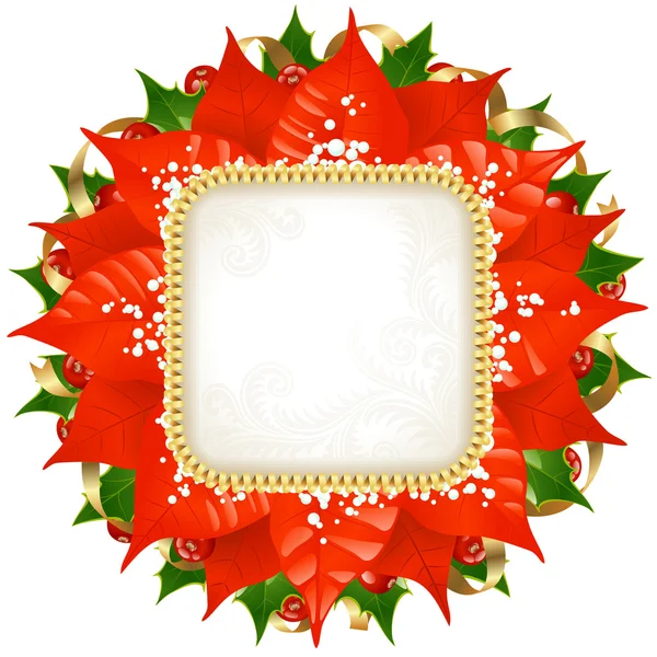 Cadre vectoriel de Noël 12 — Image vectorielle