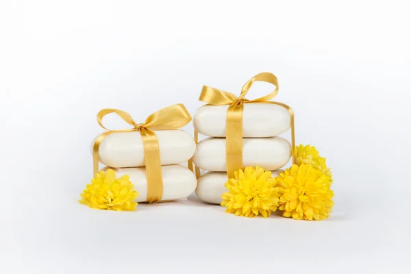 Naturliga växtbaserade soap.spa produkter — Stockfoto