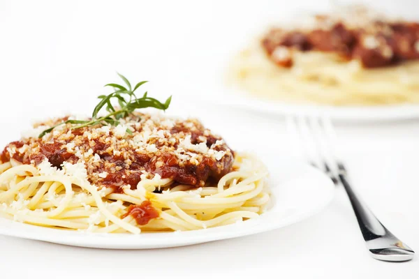 stock image Pasta with tomato sauce