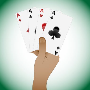 iskambil poker oyun kağıtları yakın çekim