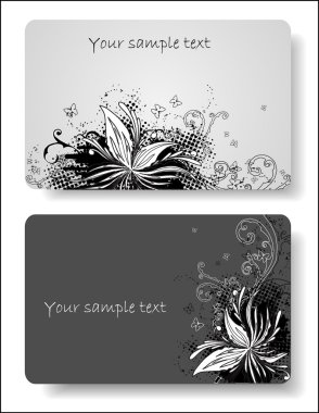 abstrct Business cards templates clipart