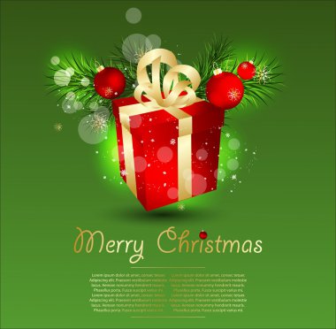 Abstract xmas illustration clipart