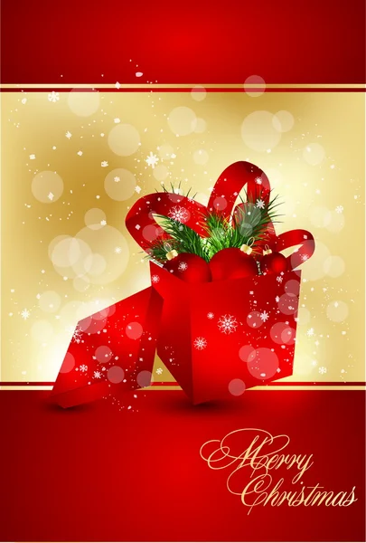 Ευχετήρια κάρτα Χριστούγεννα — Διανυσματικό Αρχείο