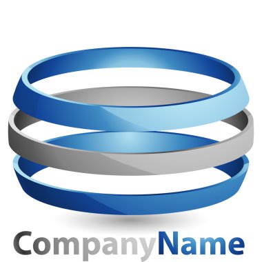 3D soyut logo