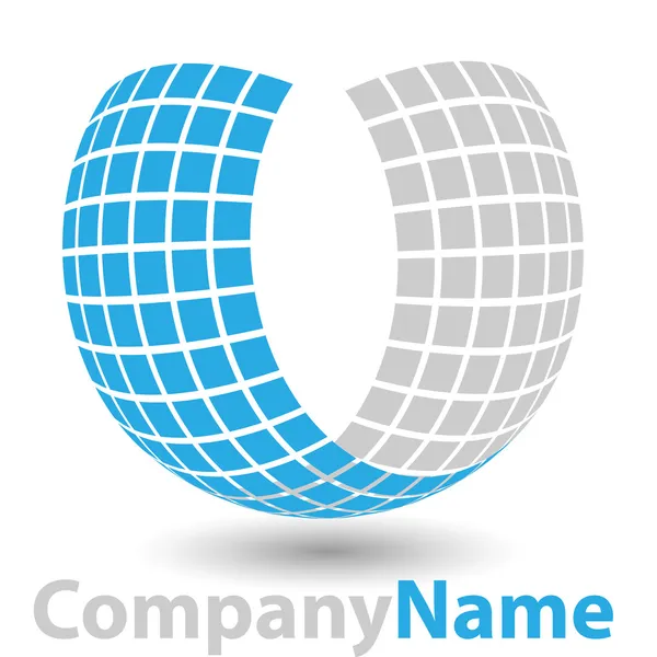 3d logotipo abstrato —  Vetores de Stock