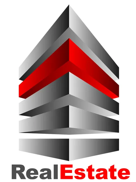 Нерухомість логотип — стоковий вектор