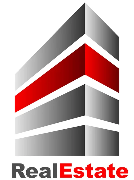 Onroerend goed logo — Stockvector