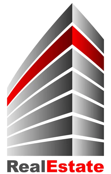 Fastighets logotyp — Stock vektor