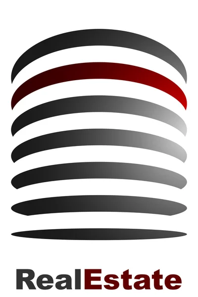 Emlak logosu — Stok Vektör