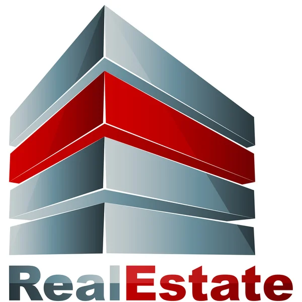 Real Estate logo — Stock Vector