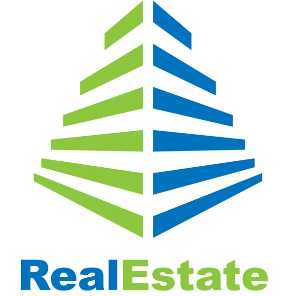 Logotipo inmobiliario Ilustración de stock