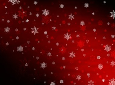 Christmas background with snowflakes clipart