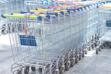 Shopping carts clipart