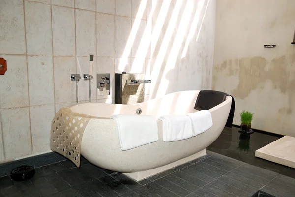 Koupelna na luxusní vila, bentota, Srí lanka — Stock fotografie