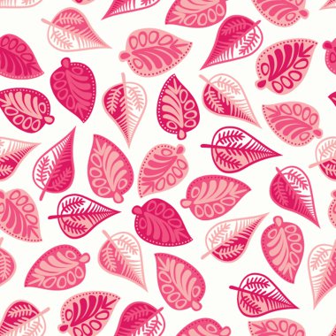 A seamless pattern with leaf,autumn leaf background clipart