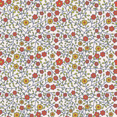 küçük daisy ile sorunsuz çiçek pattern.endless doku.