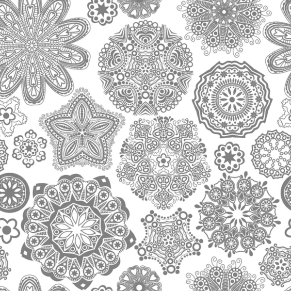 stock vector Ornate flowers seamless texture,endless pattern