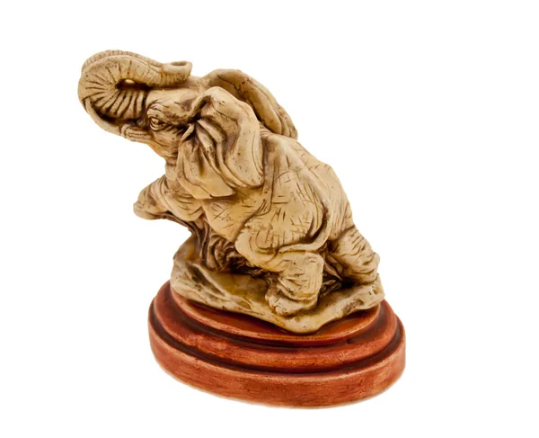 Elefánt szobrocska — Stock Fotó