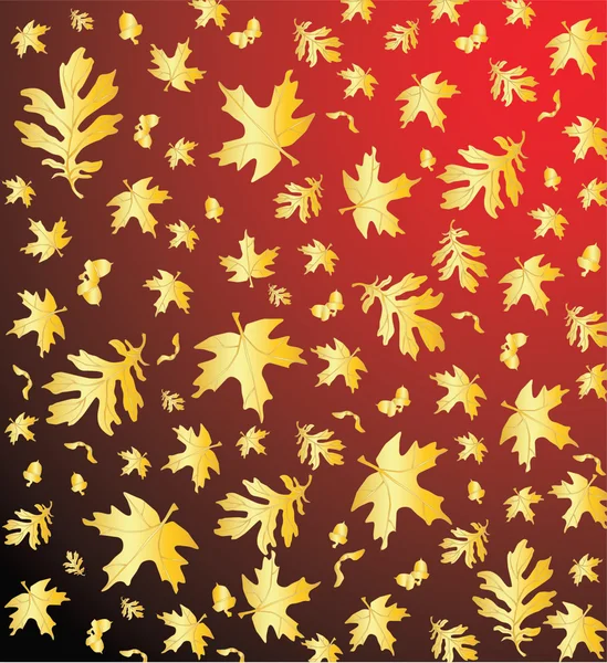 Natur im Herbst — Stockvektor
