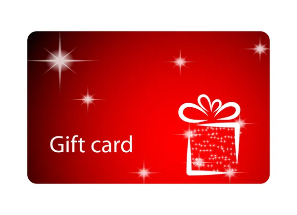 Gift card — Stock Vector