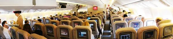Interiorul avionului — Fotografie, imagine de stoc