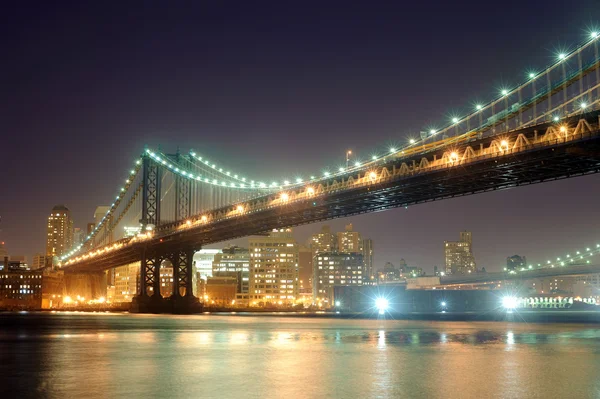 Nacht nieuwe-york — Stockfoto