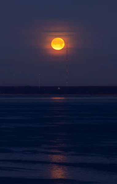 stock image The morning moon