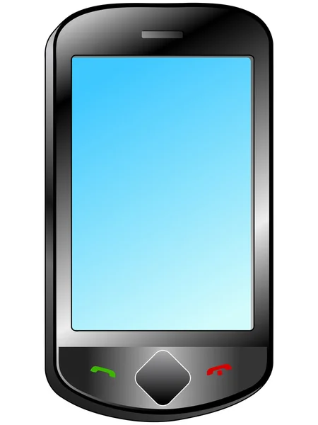 Smartphone tactile — Image vectorielle
