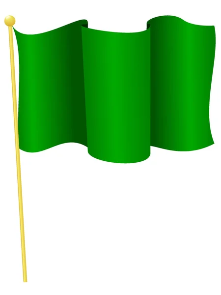 Ilustración vectorial de la bandera Libia — Vector de stock