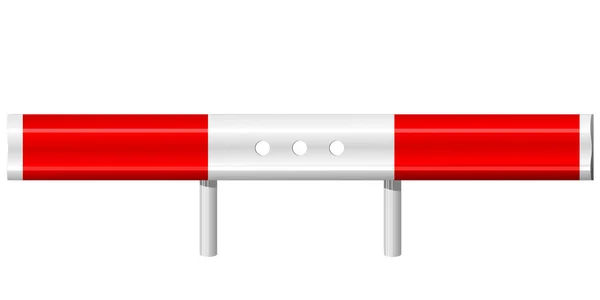 Ilustración vectorial de una barandilla — Vector de stock