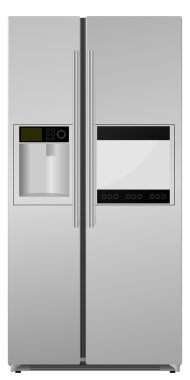 Refrigerator. vector clipart